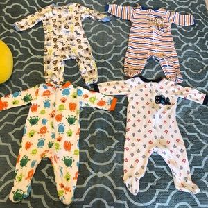 Baby boy sleeping suit